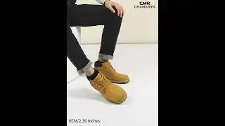 This is a pair of 2.36 inches height increasing shoes boots. Can you see that? #boots #mensfootwear