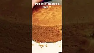 P&atilde;o de l&oacute; - R&aacute;pido e F&aacute;cil - Receita no Canal ❤️