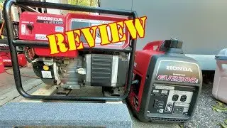 Honda EU2200i 2200 Watt 120 Volt Super Quiet Portable Inverter Generator Review 2018