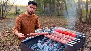 Шеф-повар на заднем дворе: настоящий кебаб среди природы