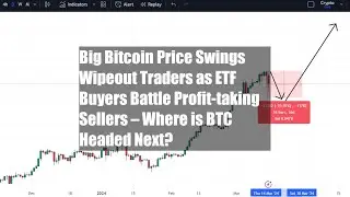 Big Bitcoin Price Swings Wipeout Traders as ETF Buyers Battle