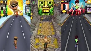 JAKE vs TOM vs TEMPLE HERO vs LEGEND🏃 WHO WINS THE CHASE?