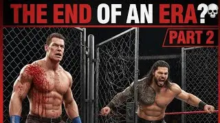 WHO WILL SURVIVE? 😱 Cena vs Reigns | Steel Cage Match Part-2