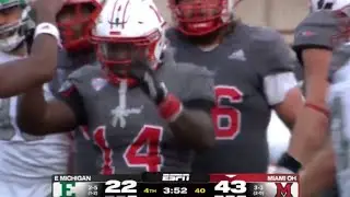 Eastern Michigan vs Miami Ohio Week 8 Highlights | 2025 College Football Highlights 
