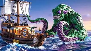 Hunting the Legendary KRAKEN 🐙 World’s Most Dangerous LEGO Sea Monster