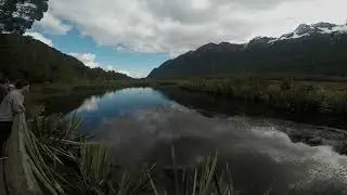 Mirror Lakes from New Zealand