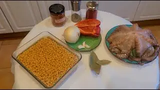 Garbanzos con pulpo