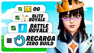 Gan&eacute; en TODOS los MODOS de Fortnite (Speedrun)