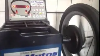 LR Motos - Revis&atilde;o de Moto e Balanceamento de Roda Traseira  - Suzuki Yes 150 Prata
