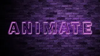 Photoshop Neon Animation Tutorial