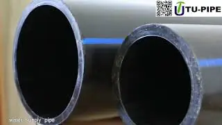 Factory spot straight out, quality visible!#hdpe #pipe #water #quality