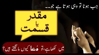 What is Luck or Fate|Destiny vs Free Will| (قِسمت اور مقدر)@Sir Zafar Abbas