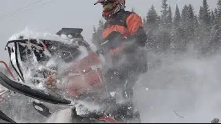 First ride in the POW with the new AXYS RMK's!  PowerModz