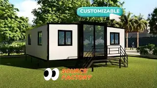 20ft Expandable Container House｜Unfold to Discover a New Way of Living