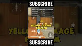 How to Fix Yellow Damage Problem After Update | Red Number Damage kaise kare | Free fire new update