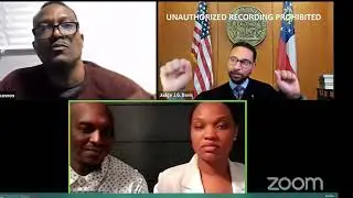 Civilian Warrant Applications- Real Zoom Court - Kitchen Court Cases
