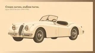 Cream Curves, Endless Turns | Vintage Vibes