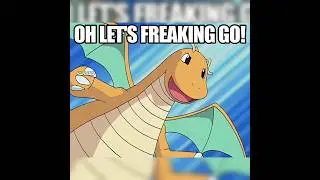 Dragonite's Reaction to Mega Dragonite