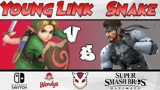 Young Link vs Snake | The Smash Ultimate Tailgate | Super Smash Bros Ultimate