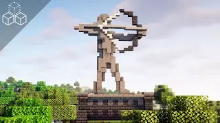 How to Build an Archer Statue | Minecraft Tutorial