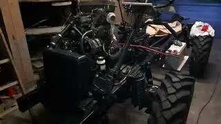 Unimog U411, Restauration, Motorstart danach