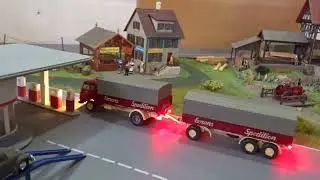 Im Wohnmobil kleine Faller CAR SYSTEM Anlage
