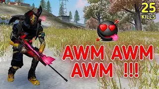 SOLO VS SQUAD || AWM IS MY BFF !!! CLUTCH PLAYS 🔥 SOLO AWM DOMINATION || 90% HEADSHOT INTEL I5