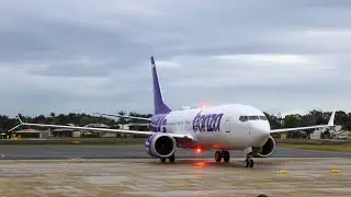 Bonza Airlines Boeing 737-8 Max  Landing into the Sunshine Coast for the first time in History!
