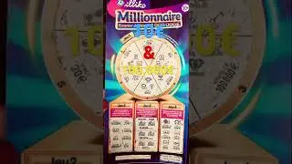 millionnaire 10&euro;🎁100,000    merci FDJ