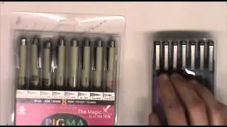 Prismacolor Premeire vs Pigma Micron (Drawing Pen Comparison & Review)