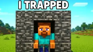 THERE IS NO ESCAPE IN THIS BEDROCK CAGE!