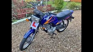 AND NOW FOR SOMETHING COMPLETLY DIFFERENT!!! adventures on a cg125 action cam on the motorbike