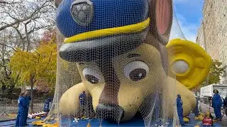 Macy&rsquo;s Thanksgiving Day Parade Balloon Inflation 2023 LIVE