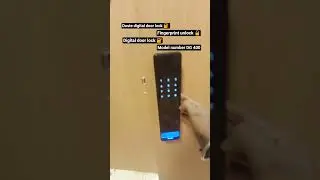 dorset lock digital door lock 🔐 Fingerprint unlock 🔓 model number DG 400