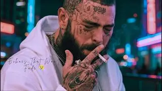Post Malone - Echoes That Won't Fade 😢  Original Slow Sad Ballad | Lyrics Video
