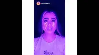 💜💖🌩️⚡⛈️#neonlights #saharuoozk @saharuoozk  #thundere #firelighting #firelight #neon #neonmakeup