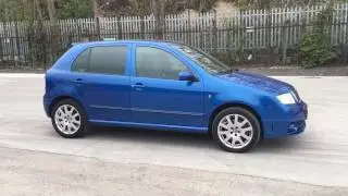 Fabia VRS SE TDI 130 in Race Blue