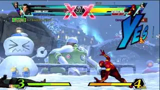 Ultimate Marvel vs Capcom 3   PS3    Non Ranked Matches 297 - Hatemail Nerd Insult