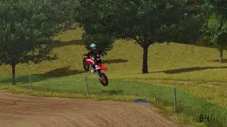 MX Bikes | Wheelie to backflip to wheelie landing!