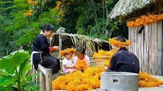 Dwarf Family Collect Wild Flowers and Beautify Their Home  - Simple Joys of Country Life