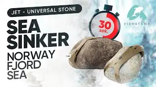 30s How To JET - Universal Stone Sea Sinker - FISHSTONE's Steinmontage f&uuml;r Norwegen und Meeresangeln