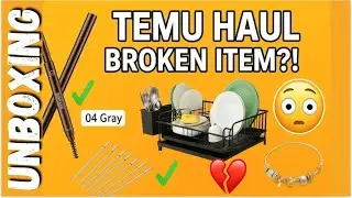 Temu Haul Gone Wrong 😢 Broken Item + Honest Review