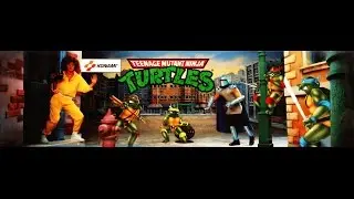 Teenage Mutant Ninja Turtles Intro & Character Bios (Arcade)