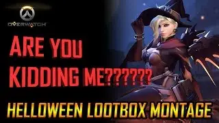 ARE YOU KIDDING ME? Halloween Lootbox Montage (Overwatch)