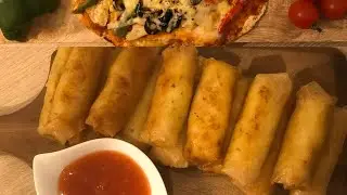 أكلات رمضانية سهلة التحضير.. روعة في المذاق bricks poulet au curry/ tortilla pizza