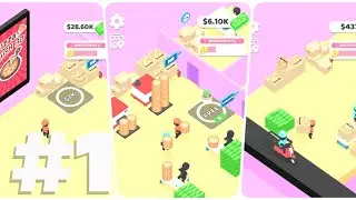 Pizza Rush 3D - New Release - Hyper Hybrid Casual - Gameplay Walkthrough (iOS & Android)