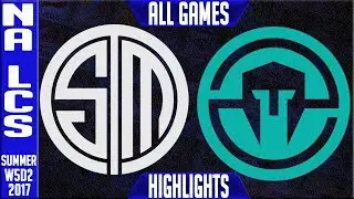 TSM vs IMT Highlights ALL GAMES | NA LCS week 5 Summer 2017 | Team Solomid vs Immortals