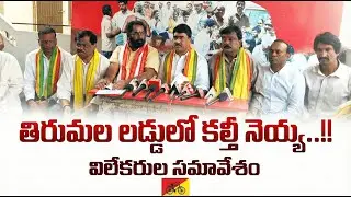 తిరుమల లడ్డులో కల్తీ నెయ్య..!!