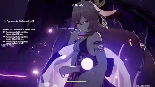 (3.1) The Queens of Electro - Keqing + Yae Aggravate Team Comp Spiral Abyss Floor 12