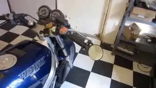 Honda Hawk GT NT650 Walkaround, Startup, & Exhaust (Baffle Removed)